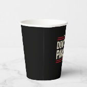 パニック状態のトランプをしないでおもしろいくれ 紙コップ (右)