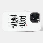 パニック禁物.w iPhoneケース (裏面横)