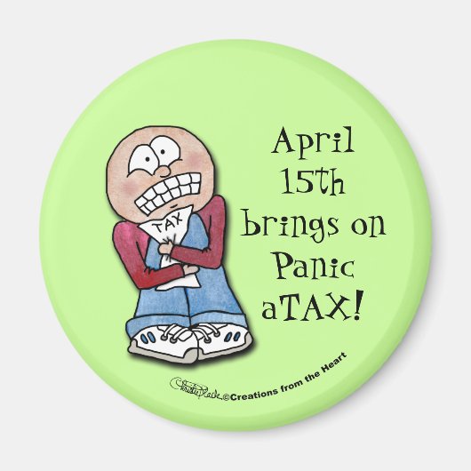 パニック税！ マグネット (正面)