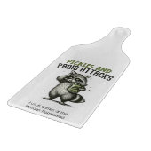 パニック障害認識度化粧ガラス カッティングボード (角)