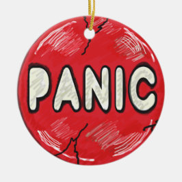 パニック・ボタン セラミックオーナメント