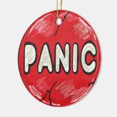 パニック・ボタン セラミックオーナメント (左)