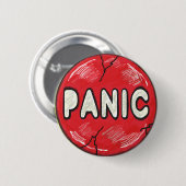 パニック・ボタン 缶バッジ (正面&裏面)