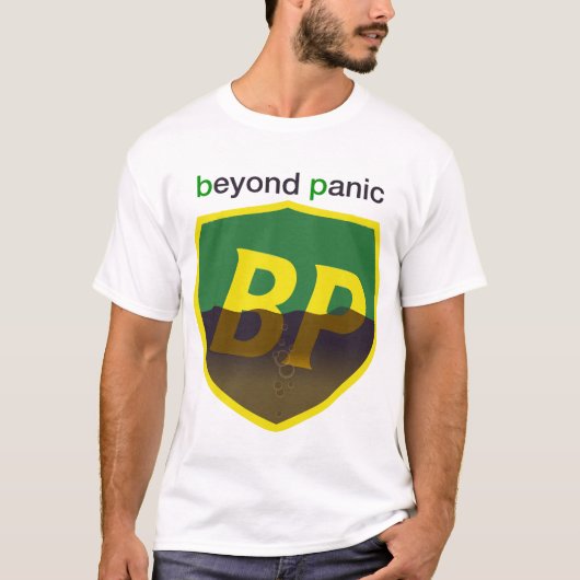 パニックBPワイシャツ-レトロの盾を越えて Tシャツ (正面)