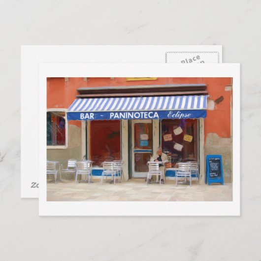 パニノテカヴェネツィアイタリア ポストカード (正面/裏面)