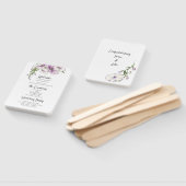 パニモダンー結婚式 プログラム ハンドファン (組立なし)