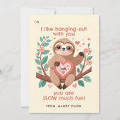 パニースロス教室バレンタインの交換 シーズンカード (正面)