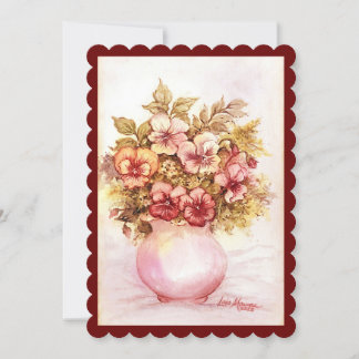 パニーズフラットホリデーカードの花瓶 シーズンカード