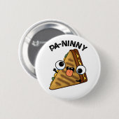 パニーニパニおもしろいープンは可愛いパニーニ 缶バッジ (正面&裏面)