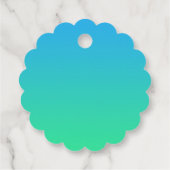 パニーマーメイドシェルメッセージカード フェイバータグ (裏面)