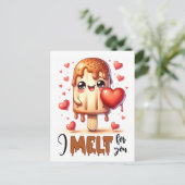 パニー私はバレンタインのために溶かす ポストカード (スタンド正面)