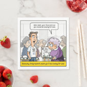 パニー40th誕生日パーティーナプキンス スタンダードランチョンナプキン (インサイチュ)