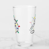 パニー・レッツが点灯 | Christmas Lights Drink Pun タンブラーグラス (左)