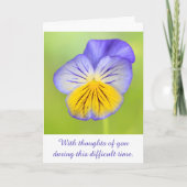 パニ感動的ーがん支援 カード (正面)