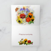 パネかわいらしシカード(任意の大事な行事) カード (内部)