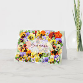 パネかわいらしシカード(任意の大事な行事) カード