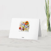 パネかわいらしス考える・オブ・ユー・カード カード (裏面)