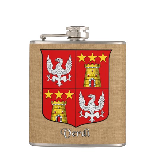 パネイタリアンスバーディヘラルディシールド フラスク (正面)