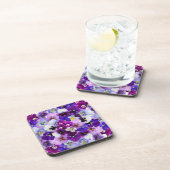 パネカラフルスかわいらし、花、 コースター (右側)