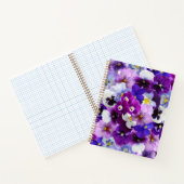 パネカラフルスかわいらし、花、 ノートブック (内部)