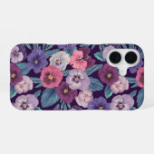 パネカラフルスレット深い iPhone 16ケース (裏面横)