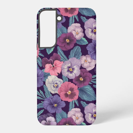 パネカラフルスレット深い SAMSUNG GALAXYケース (裏面)