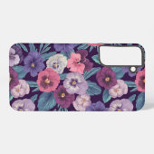 パネカラフルスレット深い SAMSUNG GALAXYケース (裏面横)