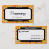 パネスタイリッシュル(スクリプトフォント) – カスケーディングカラーI 名刺 (正面/裏面)