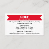 パネスタイリッシュル – 赤 名刺 (裏面)