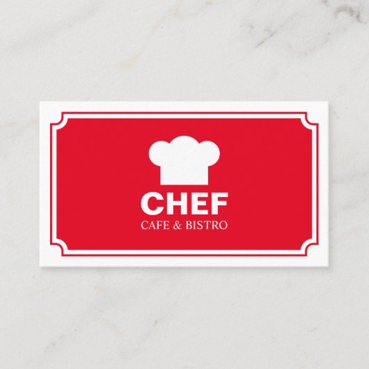 パネスタイリッシュル – 赤 名刺 (正面)