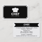 パネスタイリッシュル – 黒（卵殻） 名刺 (正面/裏面)