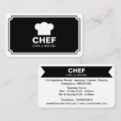 パネスタイリッシュル – 黒（卵殻） 名刺 (正面/裏面)