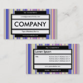 パネスタイリッシュルII -ストライプ08 名刺 (正面/裏面)