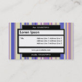 パネスタイリッシュルII -ストライプ08 名刺 (裏面)