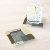 パネモダンル絵画ズ ガラスコースター (アングル)