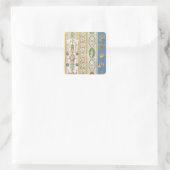 パネルからラファエルLoggia at the Vatican, engr スクエアシール (バッグ)