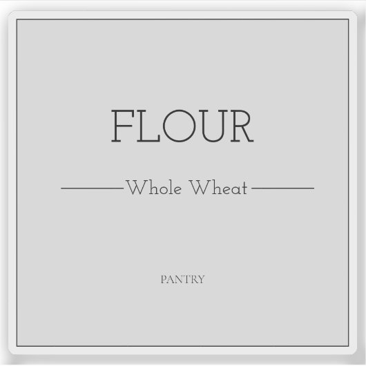 パネルのラベル シール (正面)