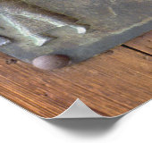 パネルは手離れのドア、12世紀（ブロンツ） ポスター (角)