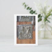 パネルは手離れのドア、12世紀（ブロンツ） ポストカード (スタンド正面)