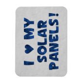 パネルを愛太陽のする マグネット (縦)