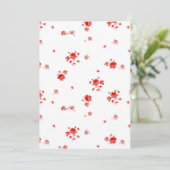 パネルカード ジゼル いちご 招待状 (スタンド正面)