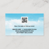 パネル太陽の |エコテックロゴ 名刺 (裏面)