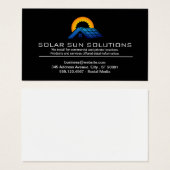 パネル太陽の |エネルギーインストール (正面&裏面)