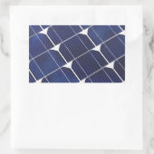 パネル太陽の 長方形シール (バッグ)