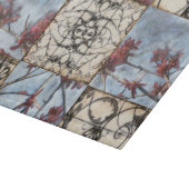 パネル抽象芸術ス絵画クロール カッティングボード (角)