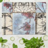 パネル抽象芸術ス絵画クロール キッチンタオル (折り畳み)