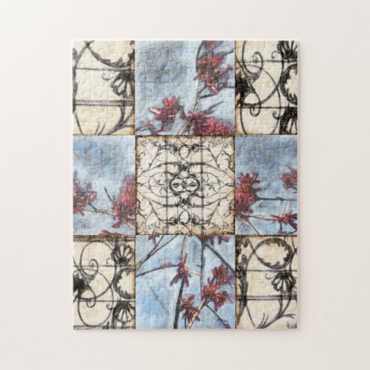 パネル抽象芸術ス絵画クロール ジグソーパズル (縦)