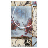 パネル抽象芸術ス絵画クロール スモールペーパーバッグ (裏面)