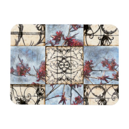 パネル抽象芸術ス絵画クロール マグネット (横)