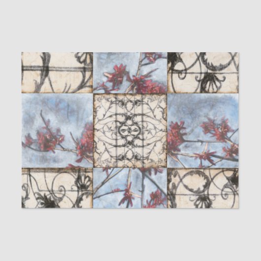 パネル抽象芸術ス絵画クロール 薄葉紙 (正面)